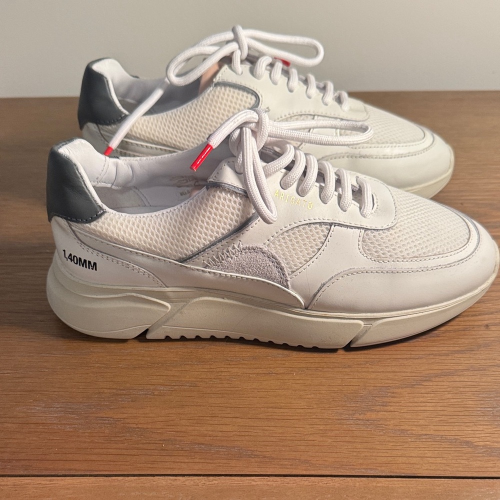 New Women’s Axel Arigato Genesis Vintage Runner - Pink, Cream, & Gray